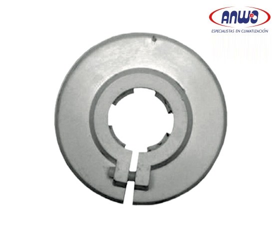 Roseta terminación 16 mm Anwo RKW para tubería radiador